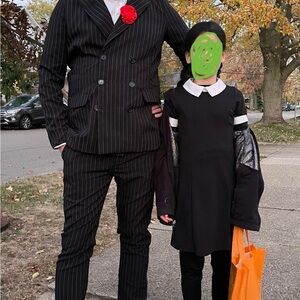 Addams family Wednesday Costume 8-10